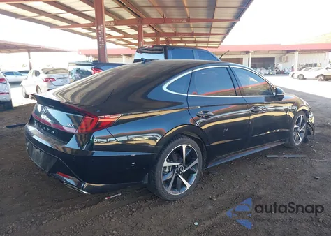 2021 Hyundai Sonata Sel Plus from USA, damaged, VIN 5NPEJ4J27MH122812